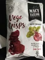 Sucre et nutriments contenus dans Macy and tailor