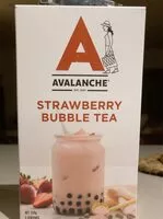 İçindeki şeker miktarı Strawberry Bubble Tea
