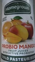 Sokerin määrä sisällä Probio Mango