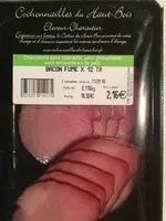 İçindeki şeker miktarı Bacon fumé