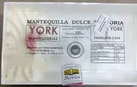 Cantidad de azúcar en Mantequilla dulce de Soria