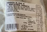 Quantité de sucre dans Boudin blanc a l’ancienne