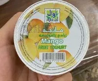Quantité de sucre dans Mango fruit yoghurt