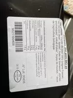 Amount of sugar in Merguez put porc bio