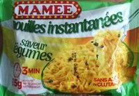 Количество сахара в Nouilles instantanées saveur légumes