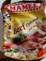 Количество сахара в Nouilles instantanées, beef flavor