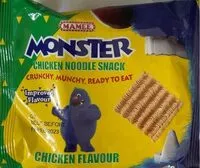 Количество сахара в Monster Chicken Noodle Snack