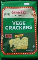 Количество сахара в VEGE CRACKERS