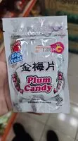 入っている砂糖の量 plum candy