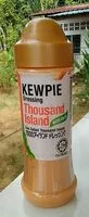 入っている砂糖の量 Kewpie Dressing Thousand Island With Herbs