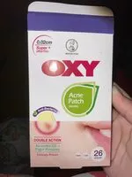 Quantité de sucre dans Oxy pimple patch