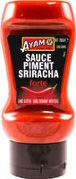 Suhkru kogus sees Sauce piment sriracha