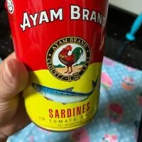 चीनी की मात्रा Ayam brand Sardine in Tomato sauce