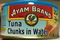 चीनी की मात्रा Ayam Tuna Chunks In Water