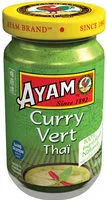 含糖量 Pâte de curry vert thaï