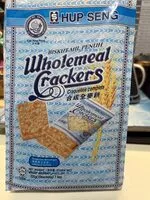 Quantité de sucre dans Wholemeal Crackers