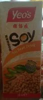 İçindeki şeker miktarı Soy bean drink