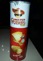 Sucre et nutriments contenus dans Mister potato