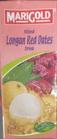 चीनी की मात्रा Logan Red Dates drink