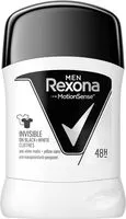 चीनी की मात्रा REXONA MEN Stick Anti-Transpirant Invisible Black & White 50ml