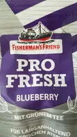 入っている砂糖の量 Pro Fresh Blueberry