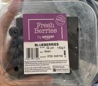 Sokerin määrä sisällä Fresh Berries by Amazon