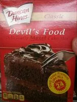 中的糖分和营养成分 Devil s food