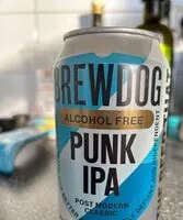 Jumlah gula yang masuk Punk IPA alcohol free