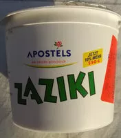 चीनी की मात्रा Zaziki