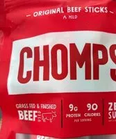 Cantidad de azúcar en Chomps Beef Stick