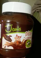 Sugar and nutrients in Janis