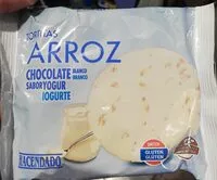 入っている砂糖の量 Tortitas Arroz chocolate blanco sabor yogur