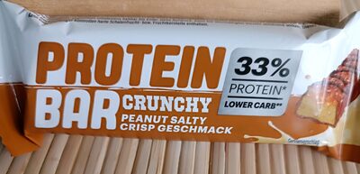 Zucker und Nährstoffe drin Crunchy peanut salty crisp