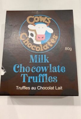 Sucre et nutriments contenus dans Cows chocolates