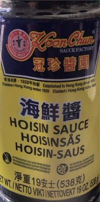 Suhkur ja toitained sees Koonchun sauce factory