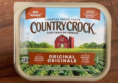 Sucre et nutriments contenus dans Country crock