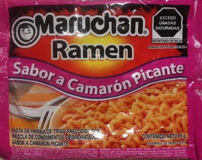 Sucre et nutriments contenus dans Maruchan