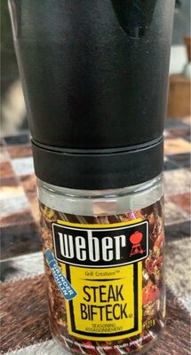 Sucre et nutriments contenus dans Weber