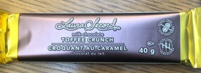 Sucre et nutriments contenus dans Laura secord