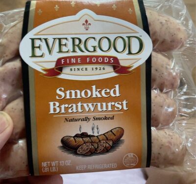 中的糖分和营养成分 Evergood fine foods