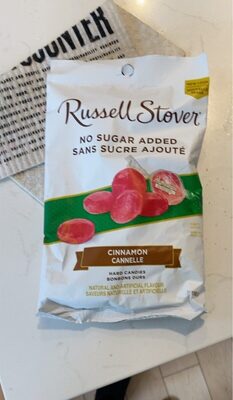 Sucre et nutriments contenus dans Russell stover