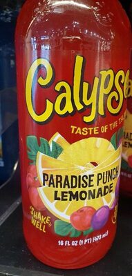 Sucre et nutriments contenus dans Calypso