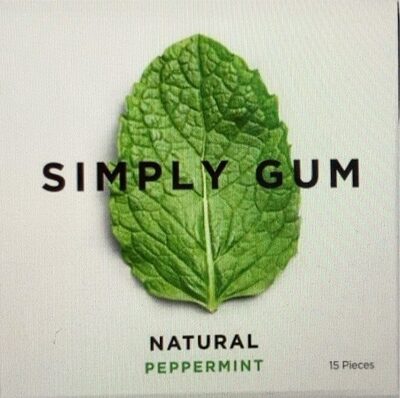 Sucre et nutriments contenus dans Simply gum