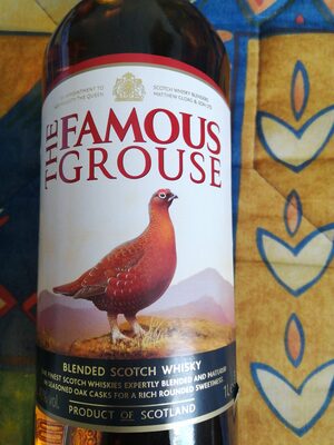 Sucre et nutriments contenus dans Famous grouse