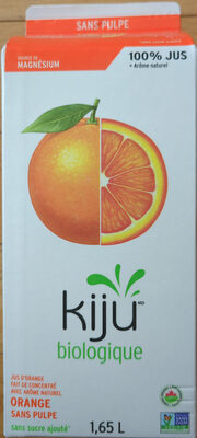 Sugar and nutrients in Kiju