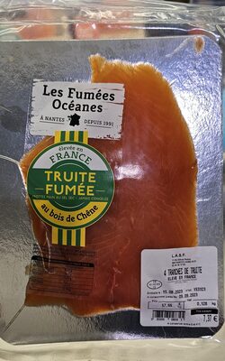 Sucre et nutriments contenus dans Les fumees oceanes