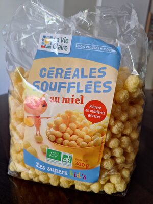 Cereales soufflees au miel