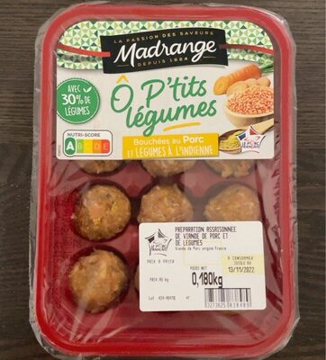 Boulettes aux legumes