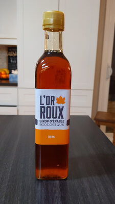 Sucre et nutriments contenus dans L-or roux