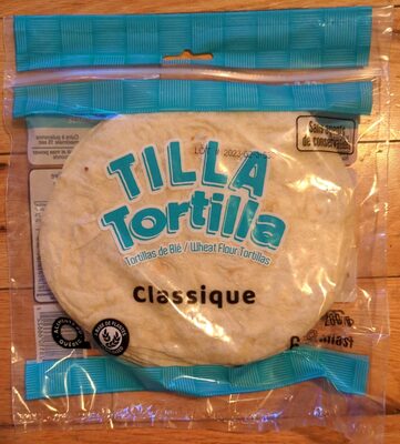 Sucre et nutriments contenus dans Tilla tortilla